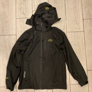 Outdoor sport,  Hooded Sport Jacket, black, men’s large